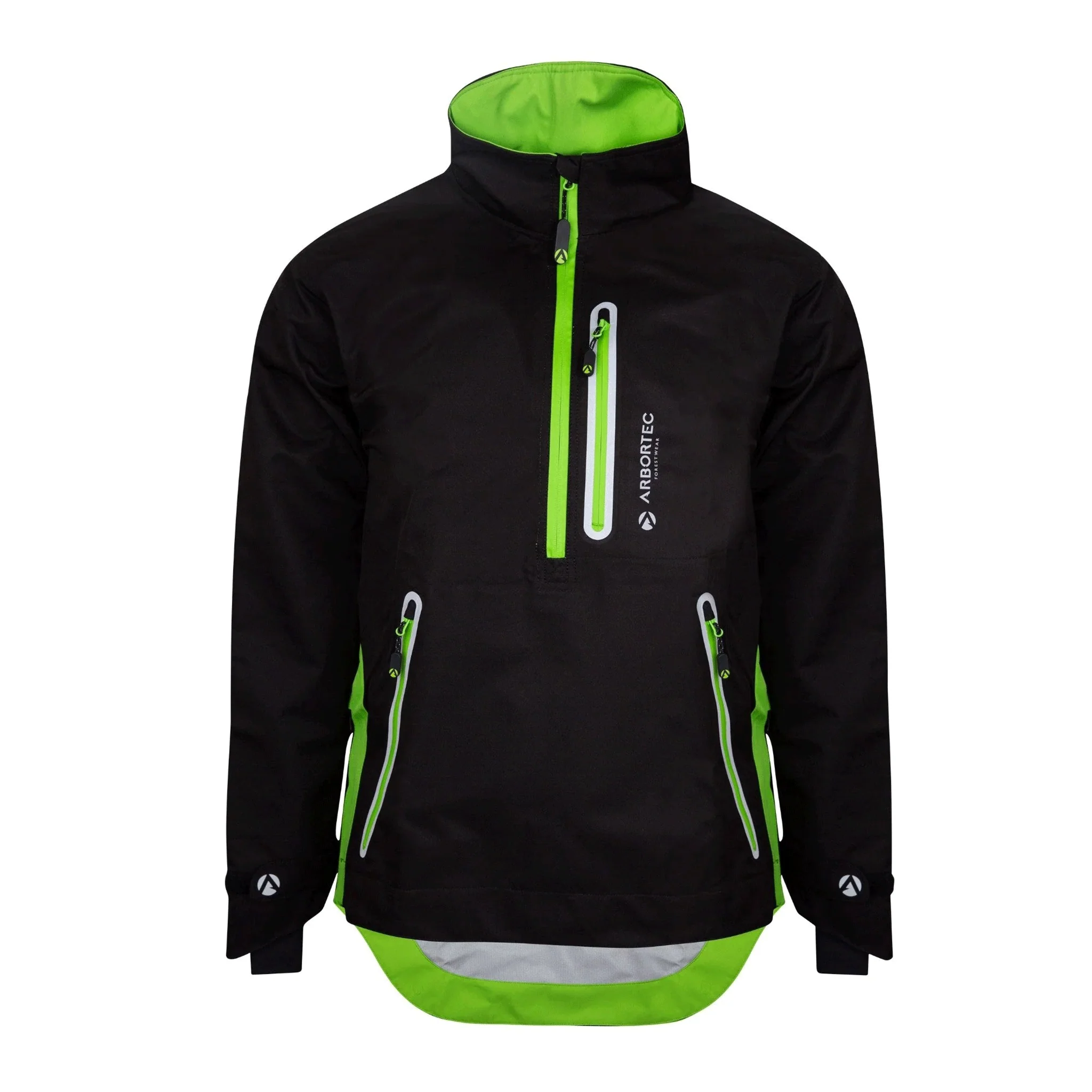Arbortec AT4400 Half Zip Waterproof Jacket in Black - Image 5