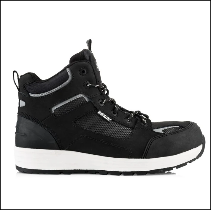 Buckler Baz Largo Bay Black Safety Lace Boot - Image 3