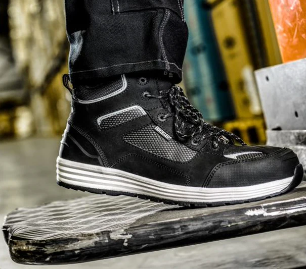 Buckler Baz Largo Bay Black Safety Lace Boot - Image 5