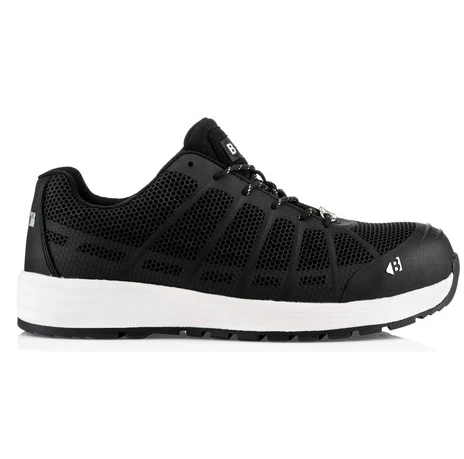 Buckler Kez Largo Bay Black Safety Lace Trainer - Image 3