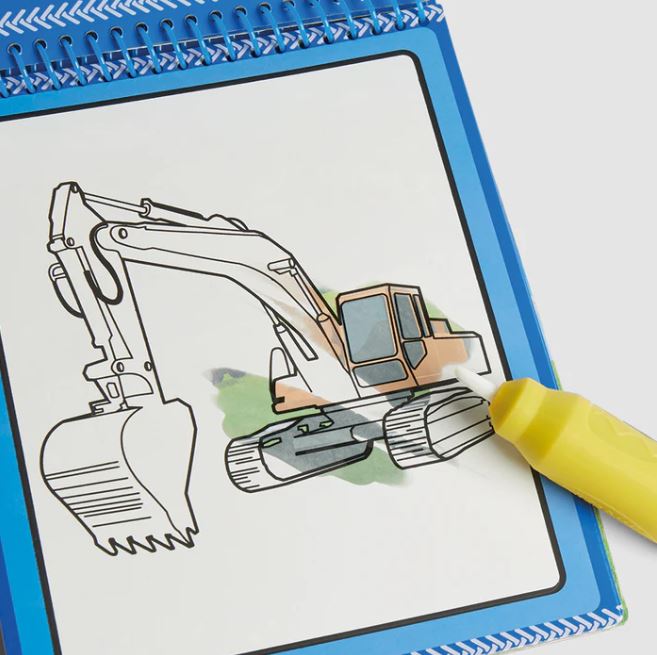 Tractor Ted Magic Painting Book - Diggers - Image 3